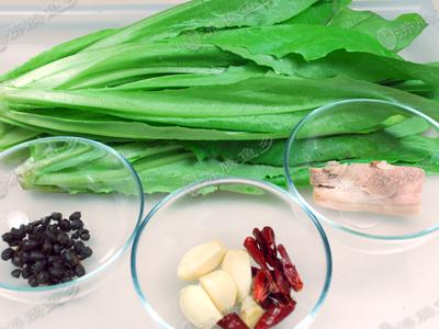 干锅油麦菜的做法