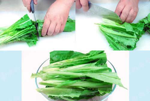 干锅油麦菜的做法