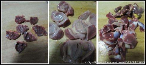 大蒜炒鸡杂的做法