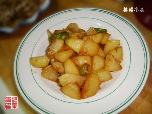 糖醋冬瓜的做法