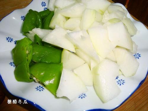 糖醋冬瓜的做法