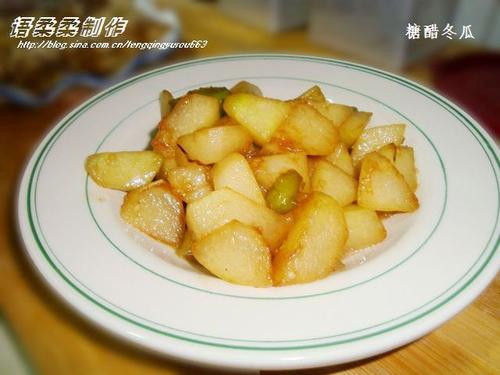 糖醋冬瓜的做法