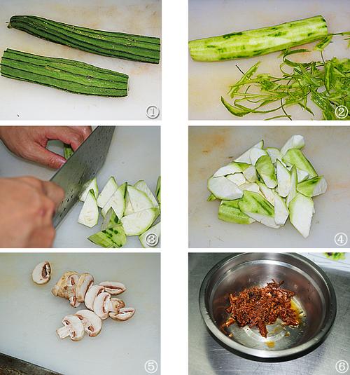 素XO酱炒胜瓜的做法