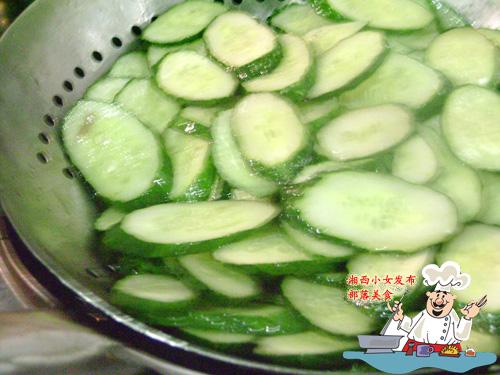 紫苏黄瓜的做法