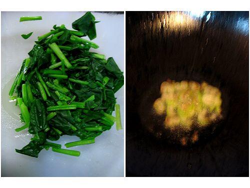 菠菜蛋花疙瘩汤的做法