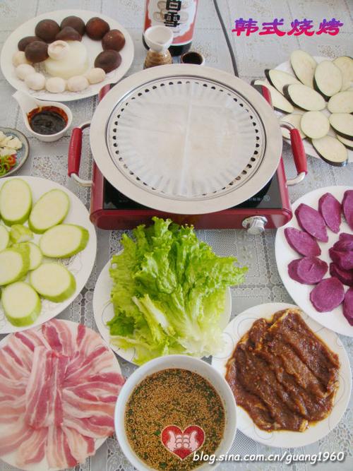 自己在家做韩式烧烤的做法