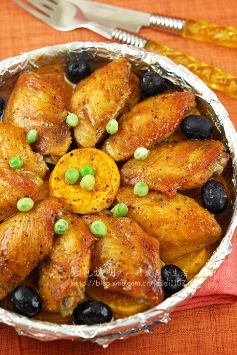 法式黑椒蜜汁烤薯翅的做法