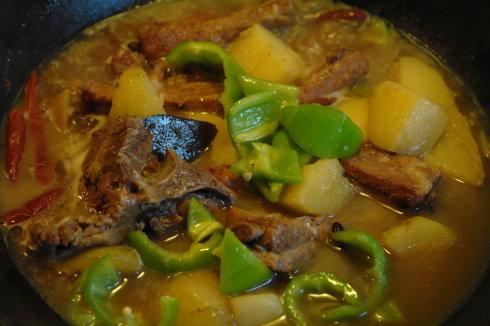 大盘排骨的做法