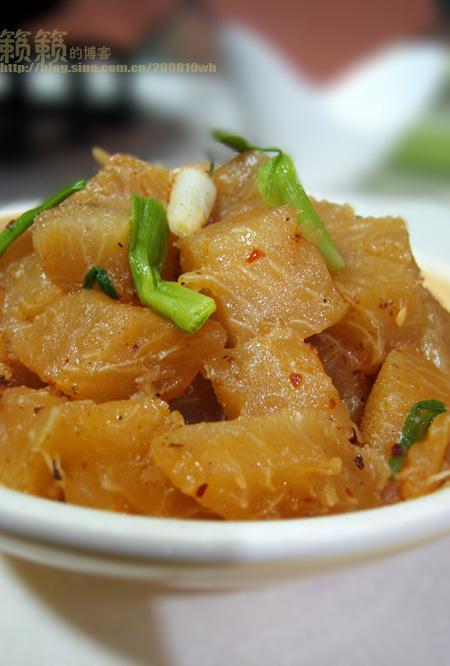 鸡汁柚子瓤的做法