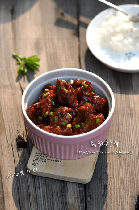 腐乳排骨的做法