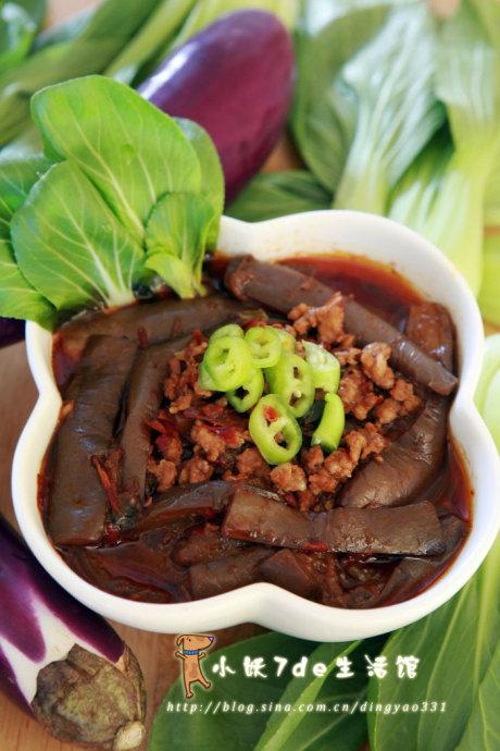 不油腻的麻婆茄子的做法