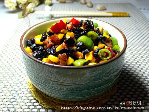 豉香鸡米粒的做法