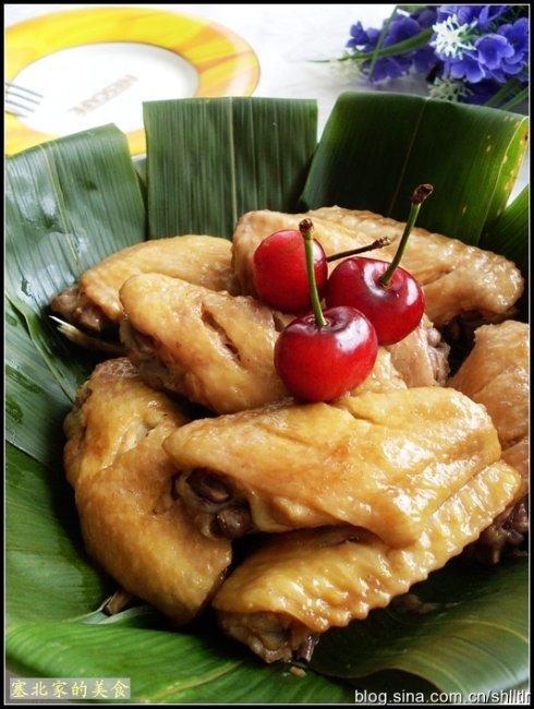 粽叶鸡翅的做法