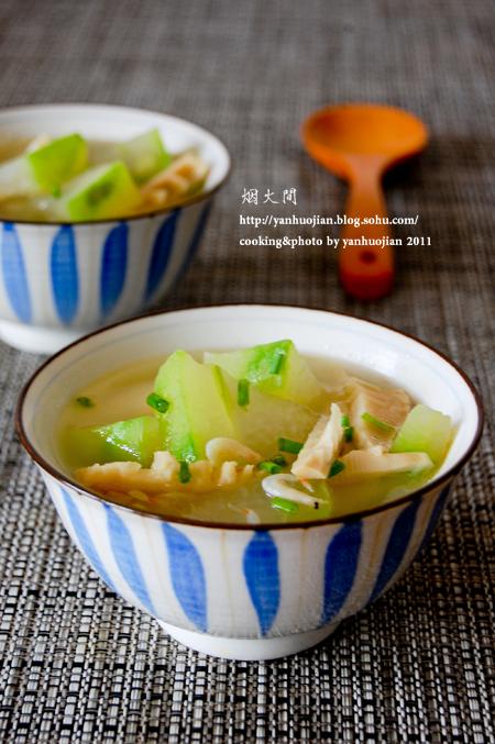 扁尖冬瓜汤的做法