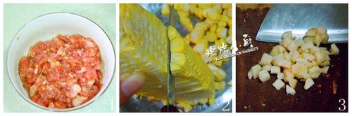 三丁炒肉碎的做法