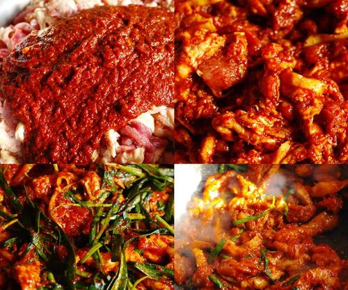 韩式香辣鸭的做法