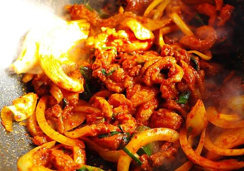 韩式香辣鸭的做法