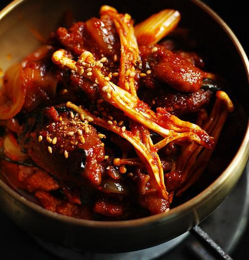 韩式香辣鸭的做法