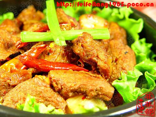 宝石花椒肉的做法