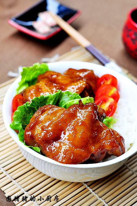 日式照烧鸡腿饭的做法