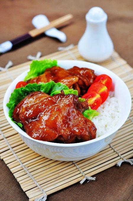 日式照烧鸡腿饭的做法