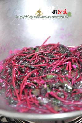 清炒苋菜的做法