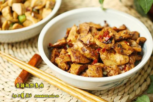 香辣孜然素鸡的做法