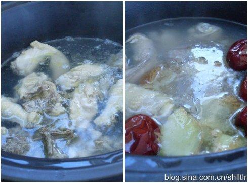 猴头菇炖鸡汤的做法