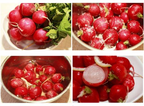 柠檬汁樱桃萝卜的做法