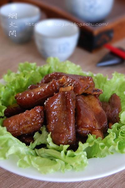 酱烧排骨的做法