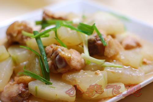 冬瓜腐乳炆鸡的做法