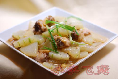 冬瓜腐乳炆鸡的做法