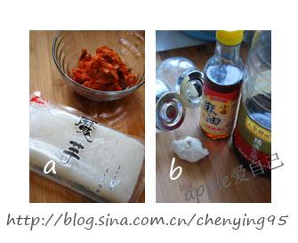 芝香辣白菜炒魔芋的做法