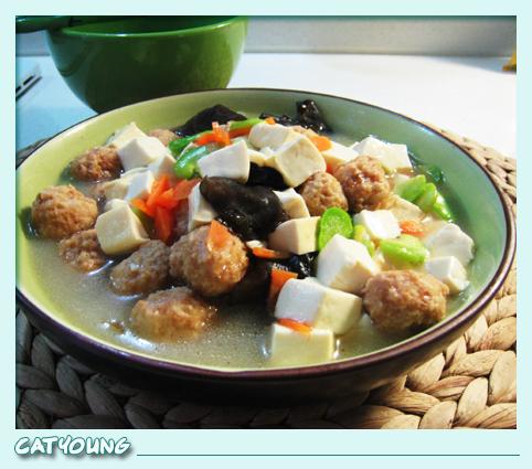 三鲜豆腐的做法