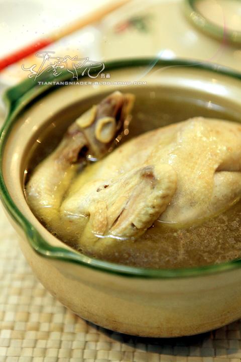 蒜子土鸡的做法