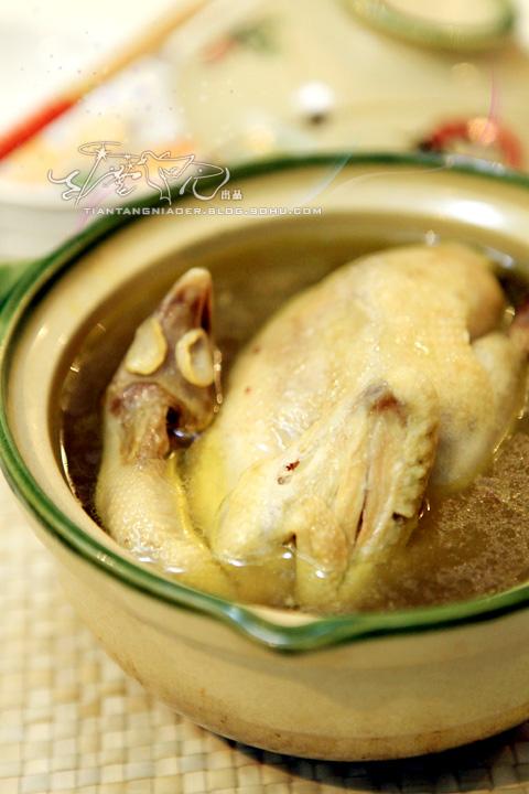 蒜子土鸡的做法