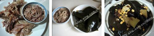 鸭丝拌海带的做法