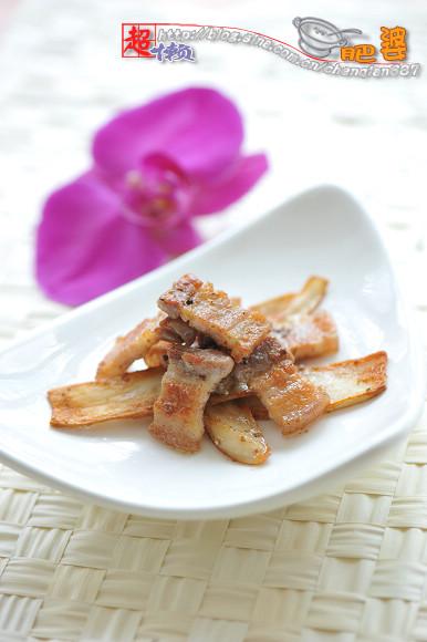 椒盐煎肉的做法