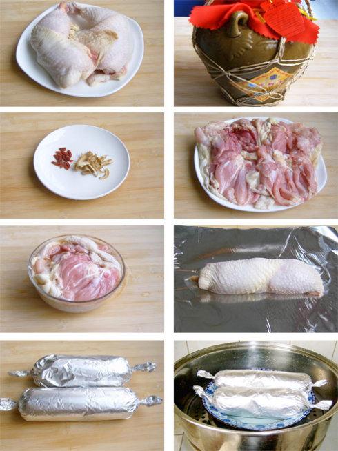 花雕醉鸡的做法