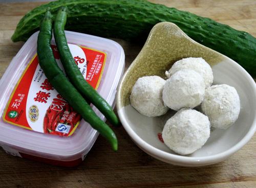 韩式辣牛肉丸的做法