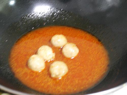 韩式辣牛肉丸的做法