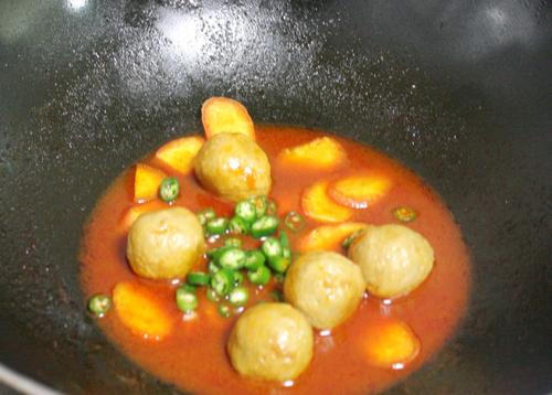 韩式辣牛肉丸的做法