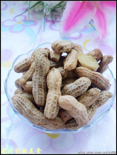 盐水煮花生的做法