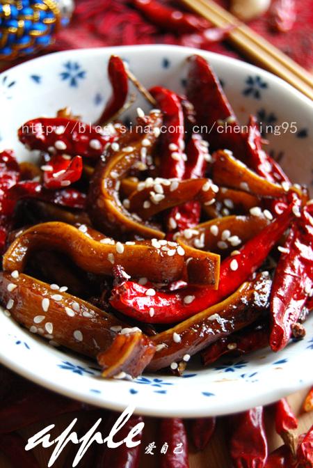 香炒麻辣猪耳朵的做法