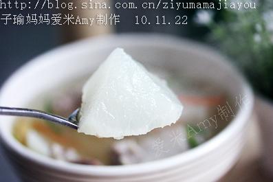 萝卜炖仔排的做法