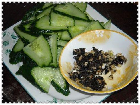 豆豉炒黄瓜的做法