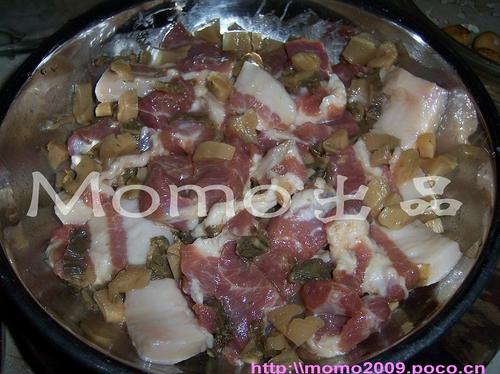 梅菜蒸猪肉的做法