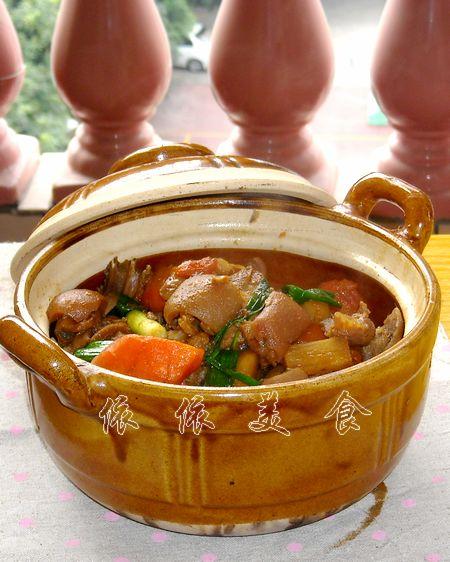 广式马蹄羊肉煲的做法