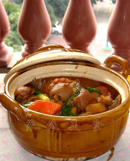 广式马蹄羊肉煲的做法