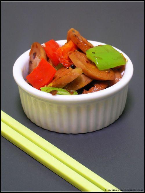 豉椒香肠的做法